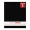 Black with Black Core 30x36 Uncut Mat Board - Blank Sheets, No Opening